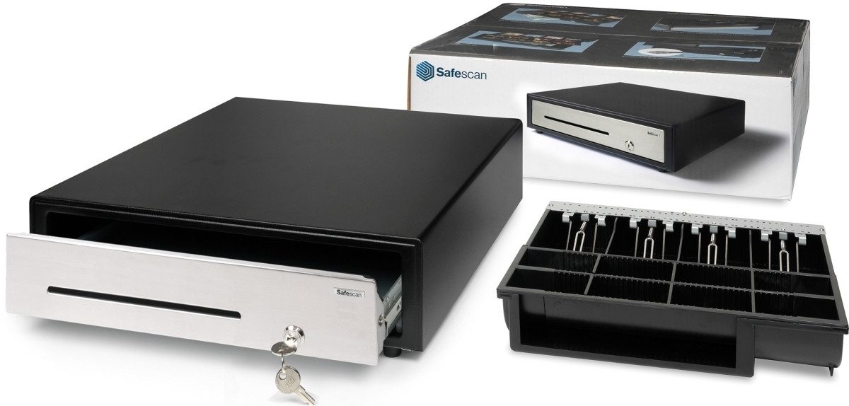 SAFESCAN Geldkassette Kassenlade HD-4141S schwarz/grau