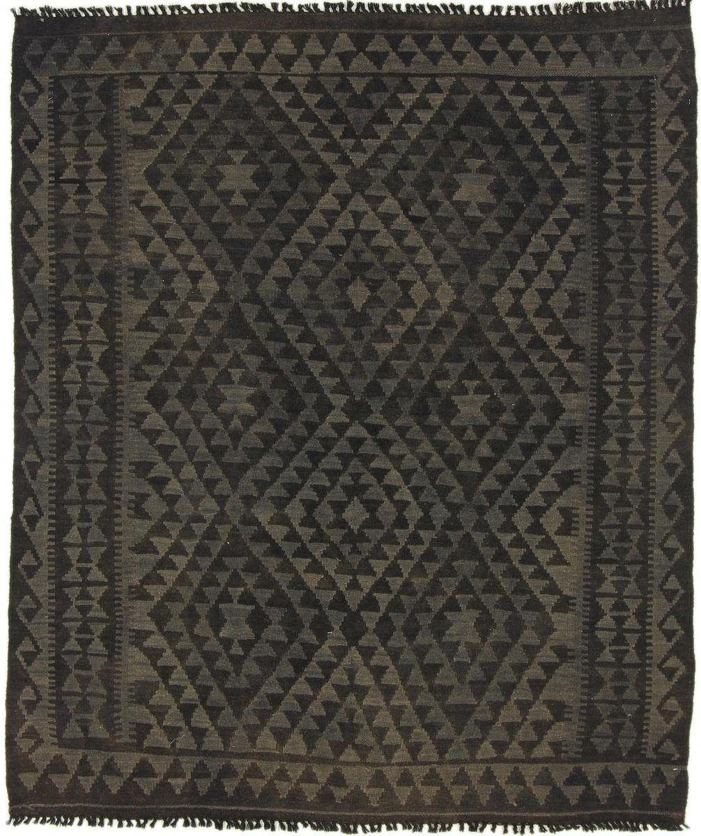 Orientteppich Kelim Afghan Heritage 156x185 Handgewebter Moderner Orientteppich, Nain Trading, rechteckig, Höhe: 3 mm