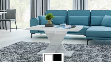 designimpex Couchtisch Design Couchtisch MA-111 Hochglanz Tisch 90x60x50cm