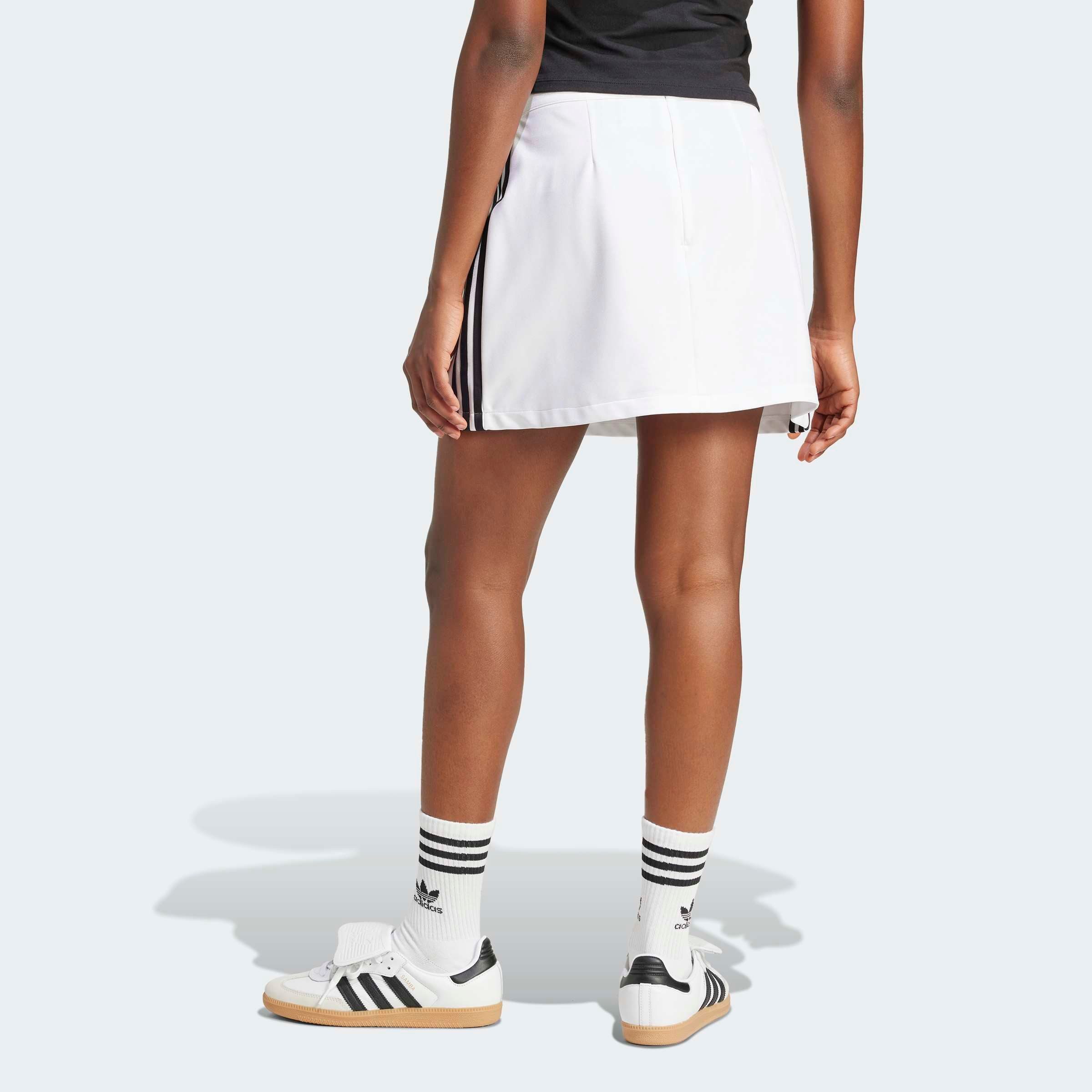 adidas Originals Sweatrock 3S MINI SKIRT klassische Silhouette, kürzerer Sc günstig online kaufen