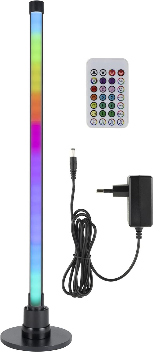 REV LED Discolicht Tablelight, Tischleuchte, TV, LED fest integriert, RGB, musikgesteuert, Gaming