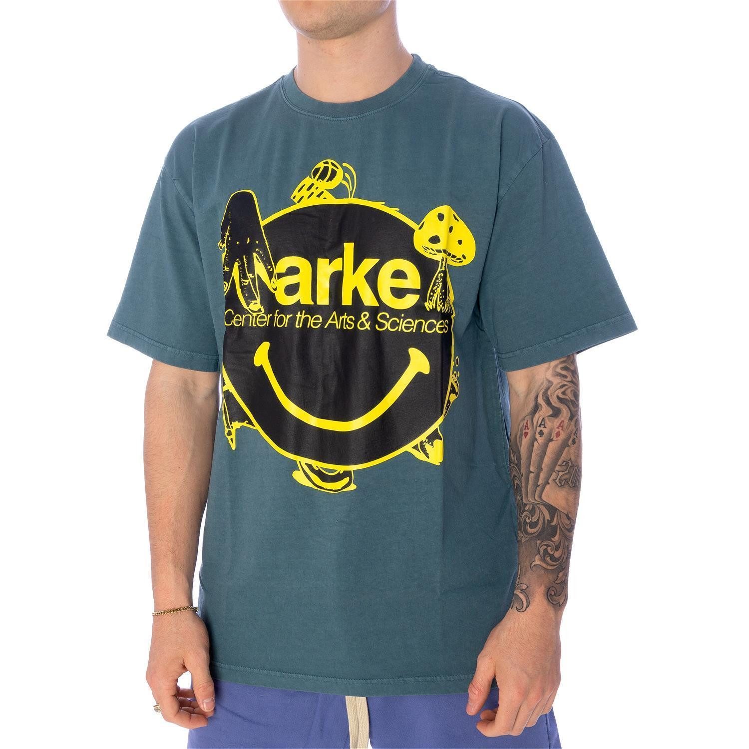 Market T-Shirt T-Shirt Market Smiley Arts & Sciences (1-tlg) Großer "Market" Logo-Print auf der Vorderseite