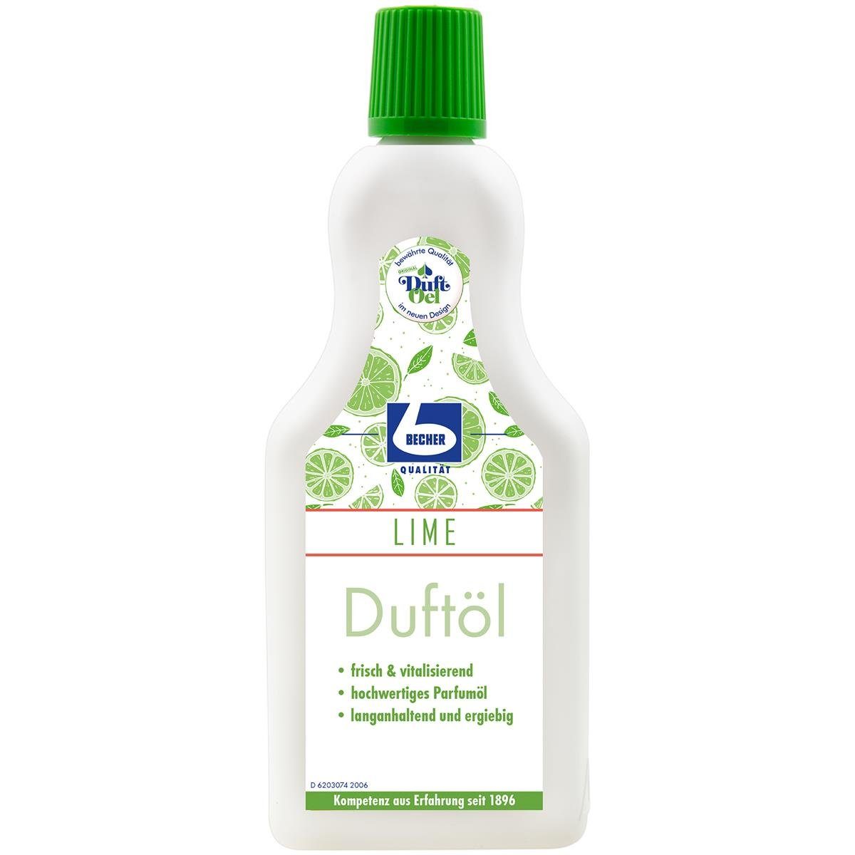 Dr. Becher (1er Green 500ml Pack) - Becher Duftöl Lime Raumduft Dr. Parfumöl
