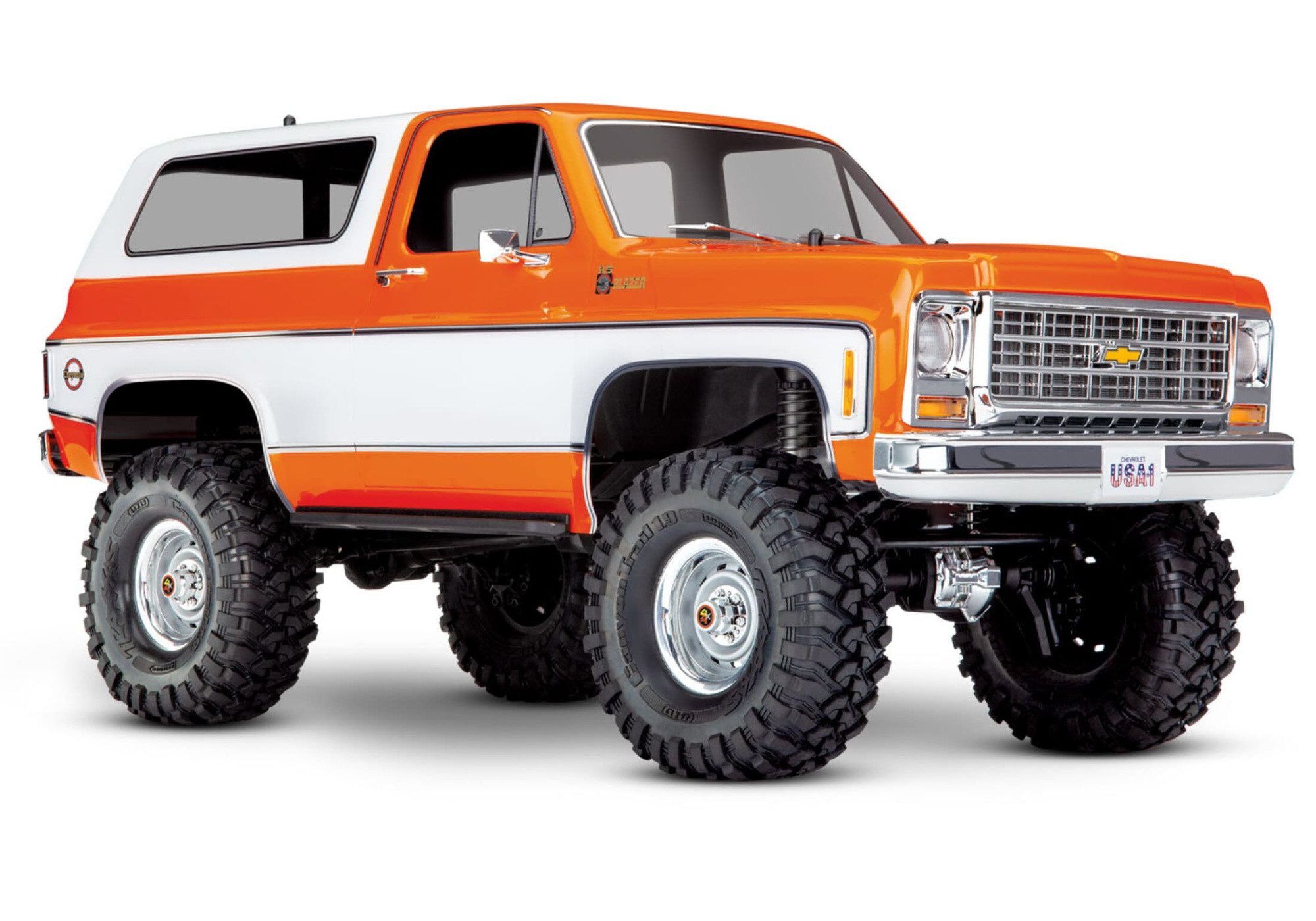 RC-Buggy Traxxas RC Crawler TRX-4 Chevy Blazer 1979 Clipless 1:10 RTR orange