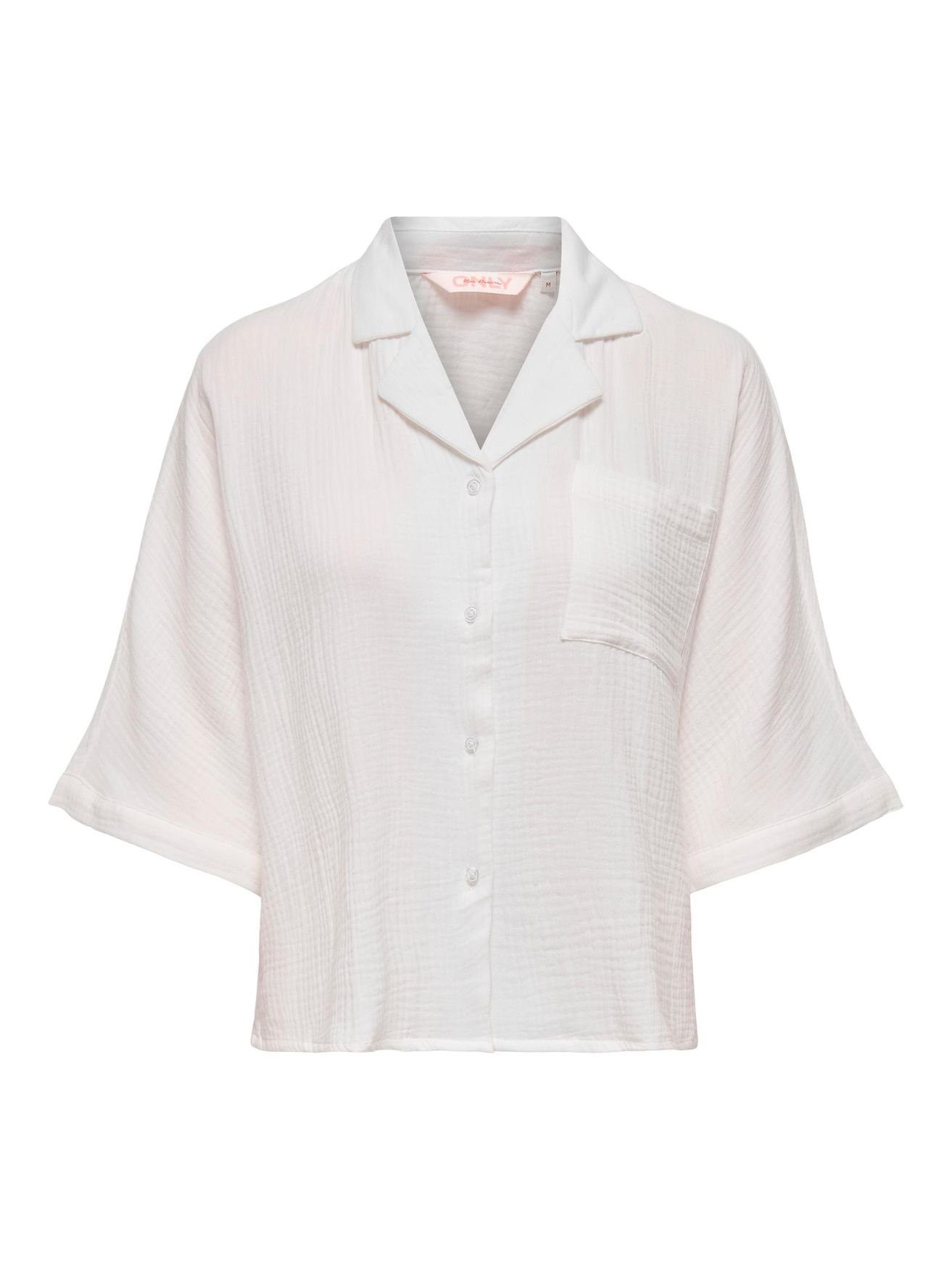 ONLY Blusenshirt ONLTHYRA SS SHIRT NOOS WVN