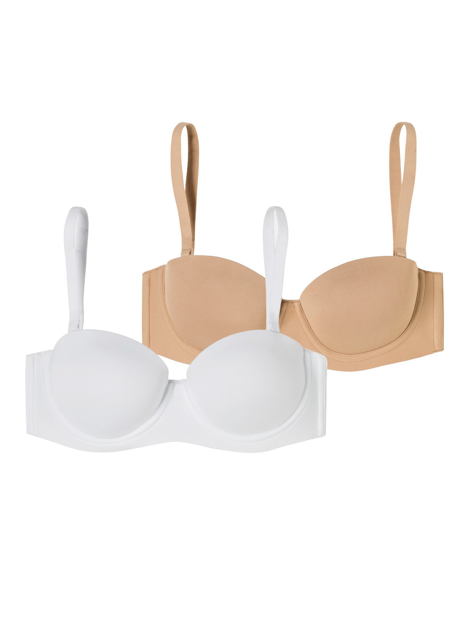 Schiesser Bügel-BH Bandeau mit Schale - Unique Micro (2-tlg) büstenhalter frauen girls