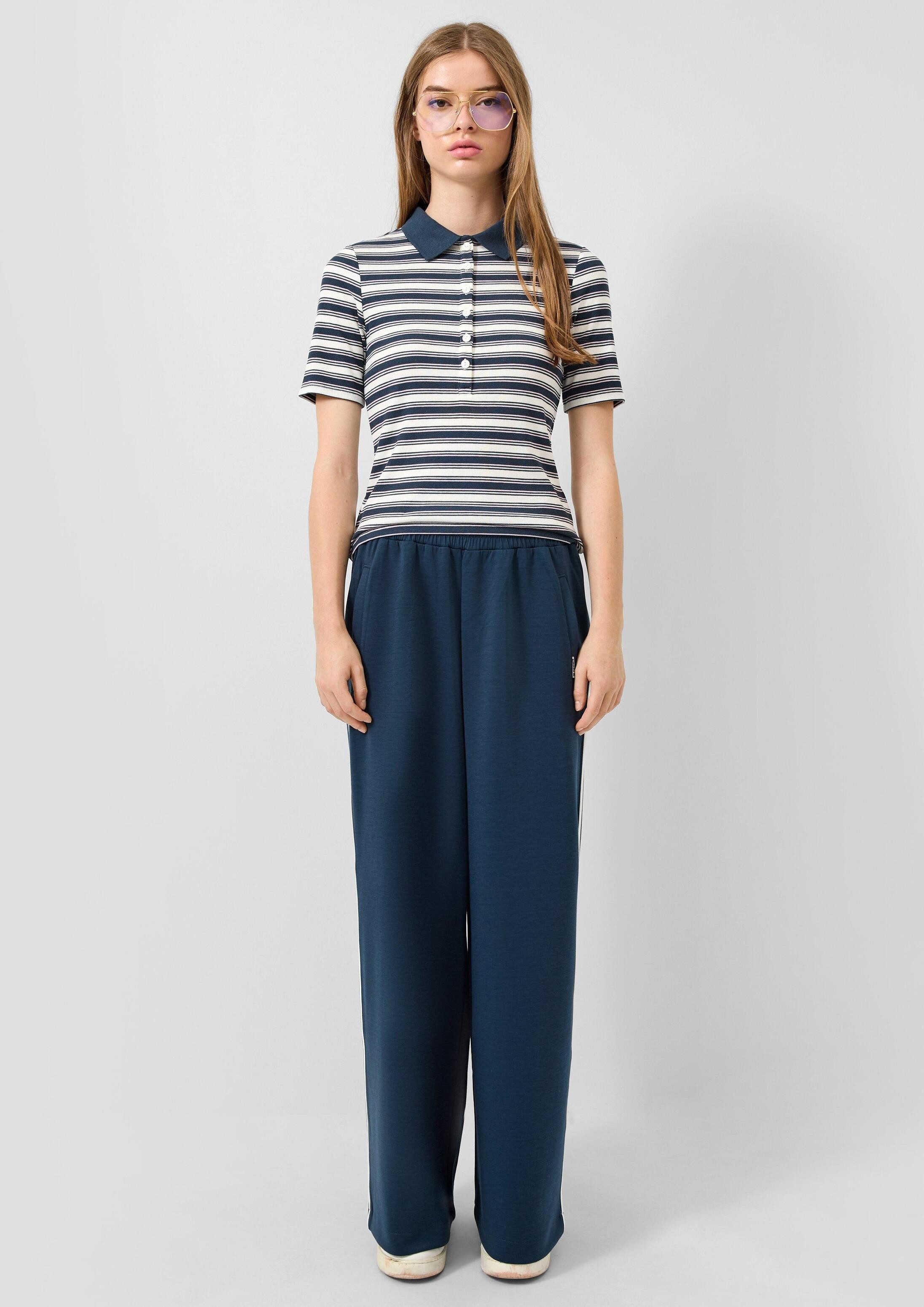 QS Chinos Hose Wide Leg Jogpants