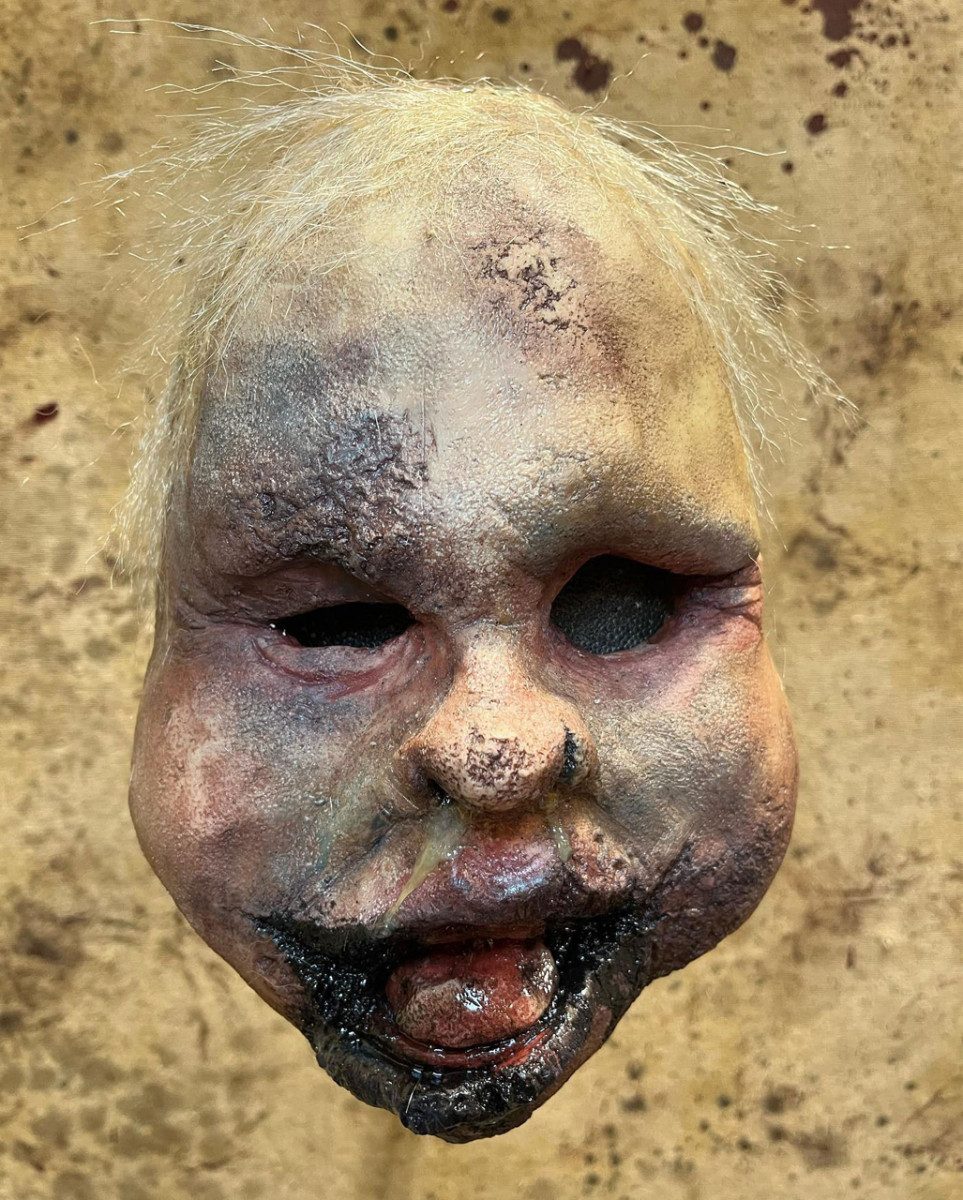Zombie-Kostüm Junior Mutant Baby Maske