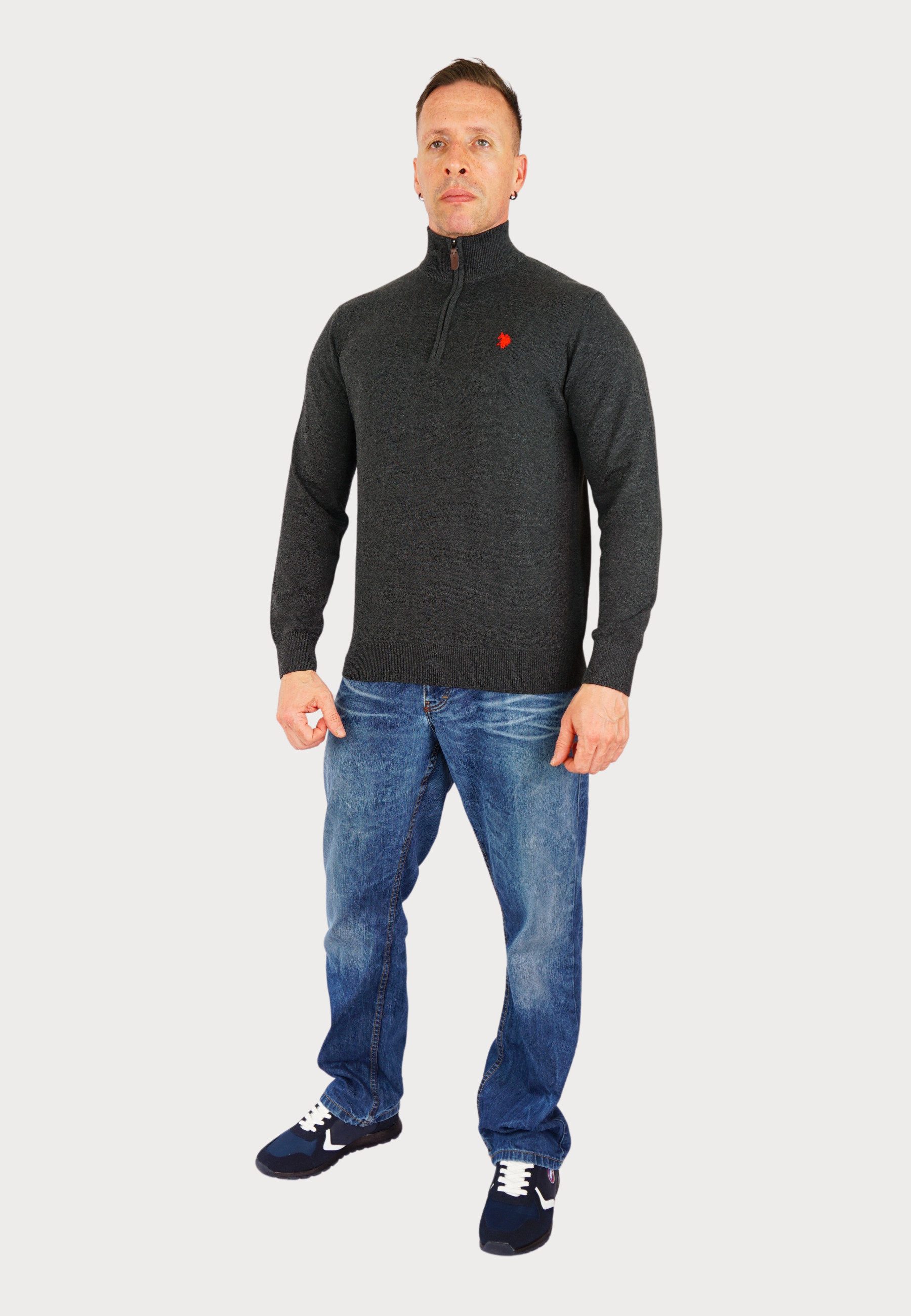 U.S. Polo Assn. Troyer Strickpullover Pullover Troyer (1-tlg)