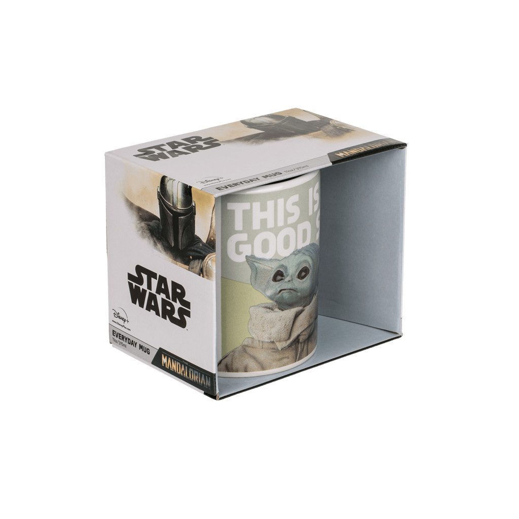 what the shop Tasse Star Wars Becher The Mandalorian–Tasse 325 ml im Geschenk-Karton, Galaktischer Kaffeegenuss für Star Wars Fans – Bild 3 von 5