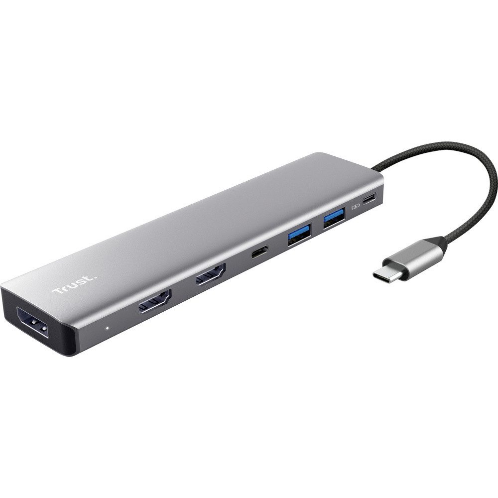 USB-Verteiler Trust DALYX 7-IN-1 MULTIPORT ADAPTER USB-Kombi-Hub