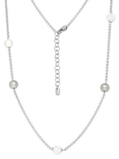 Vivance Edelstahlkette pearls & beads