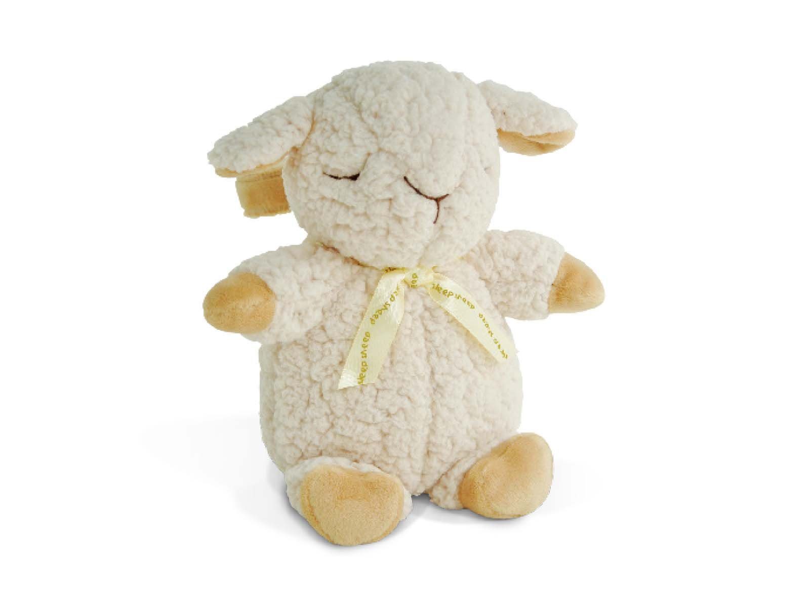 Luna24 simply great ideas... Spieluhr Sleep Sheep, Einschlafhilfe, Kuscheltier mit beruhigenden Klängen., Sleep Sheep on the go