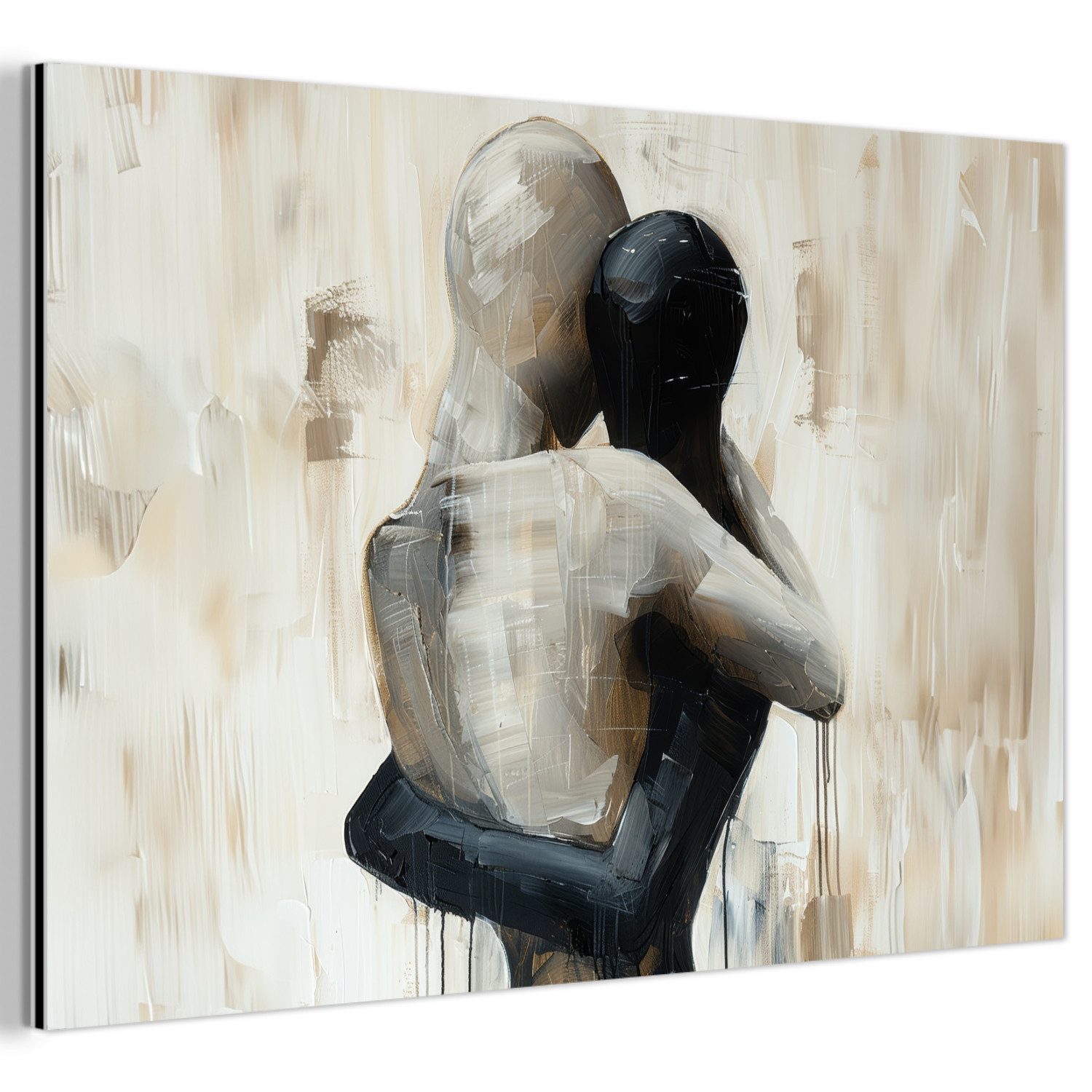 MuchoWow Metallbild Abstrakt - Liebe - günstig online kaufen
