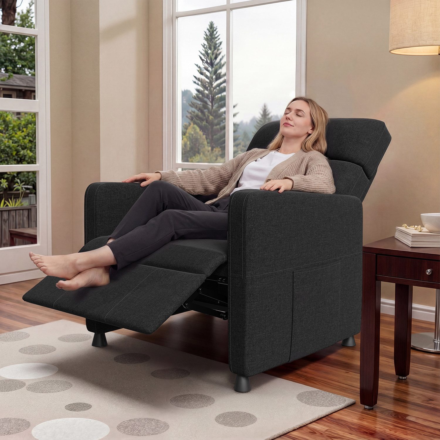 HOMALL Sessel Elektrischer Liftstuhl Entspannungsstühl (Ergonomischer Schlafstuhl)