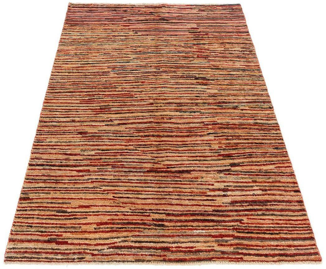 Wollteppich Streifen Multicolore 173 x 116 cm, morgenland, rechteckig, Höhe: 8 mm, Handgeknüpft