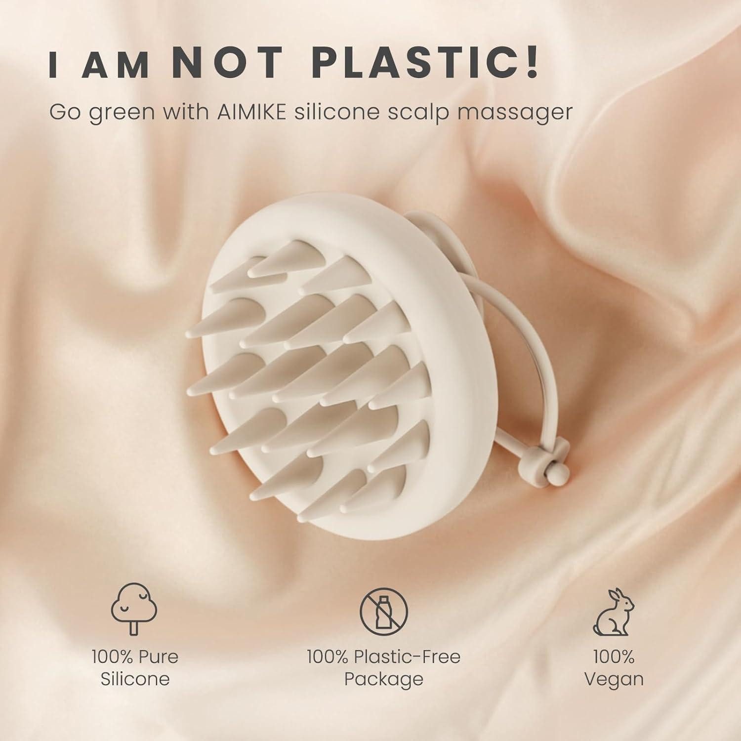 LuxusKollektion Massagebürste Kopfhaut Massagebürste Shampoo Bürste für HaarWachstum & Peeling