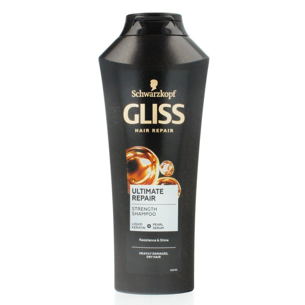Gliss Kur Trockenshampoo GLISS Ultimate Repair Shampoo stark geschädigtes Haar 400ml