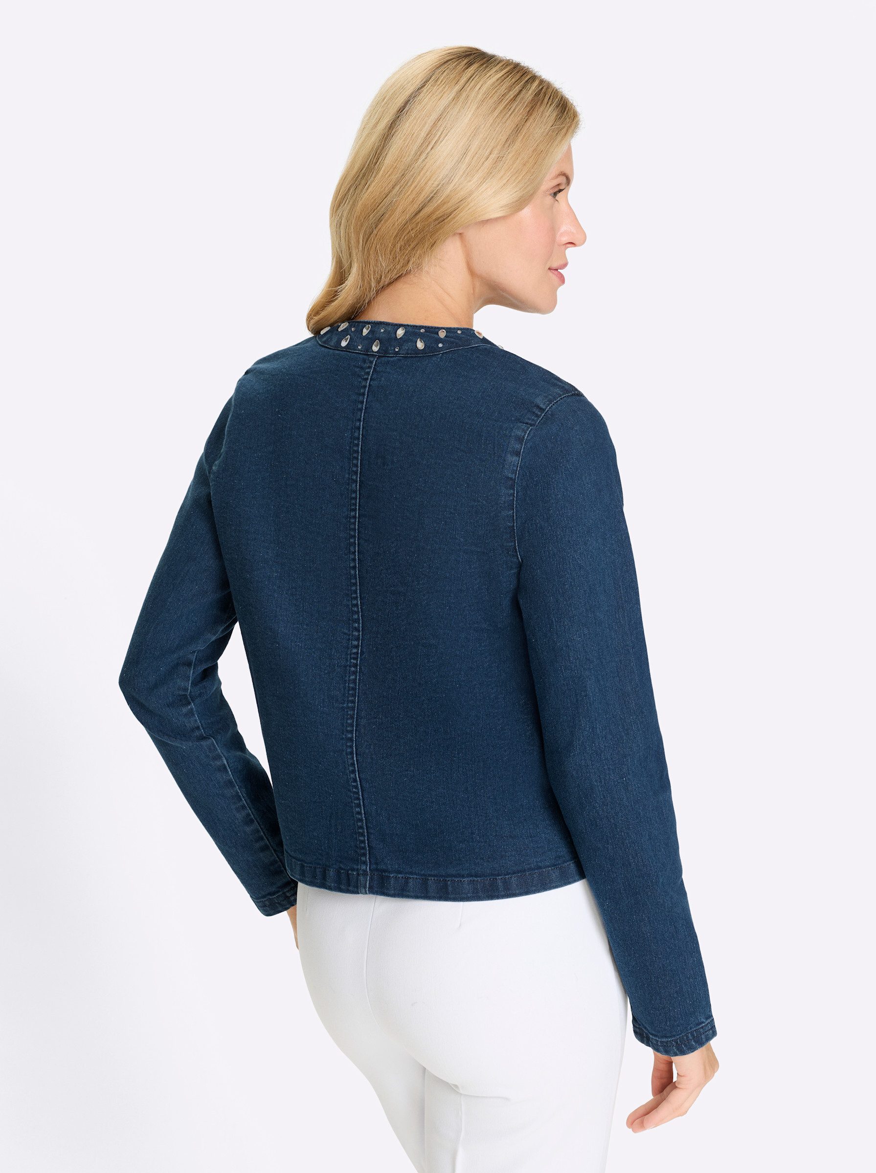 Sieh an! Allwetterjacke Jeans-Jacke günstig online kaufen