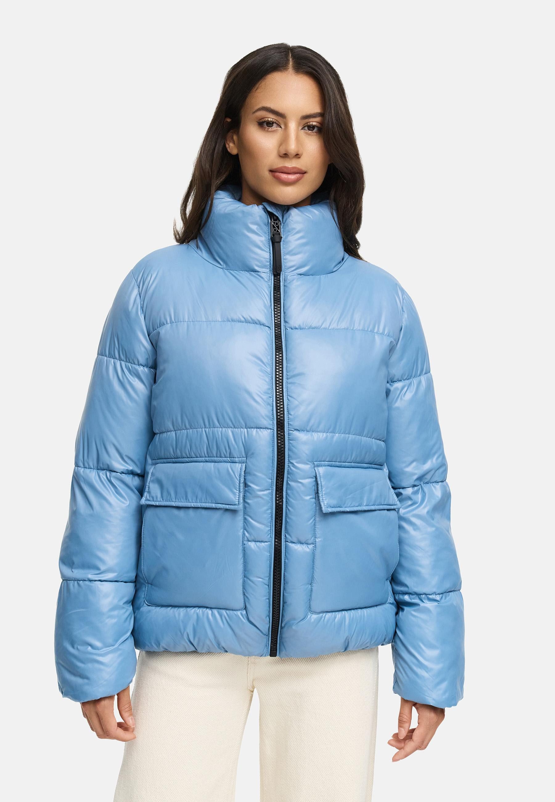 Navahoo Kurzjacke Eispracht 14 Kurze gesteppte Damen Winterjacke