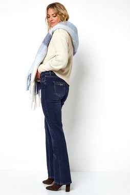 TONI 5-Pocket-Jeans Perfect Shape mit Kettendetails an den Hinterhosentaschen