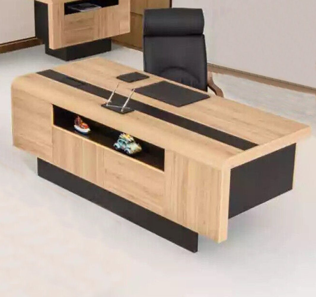 JVmoebel Schreibtisch Designer Holzschreibtisch Arbeitszimmermöbel Luxus Tische Office Neu, Made In Europe