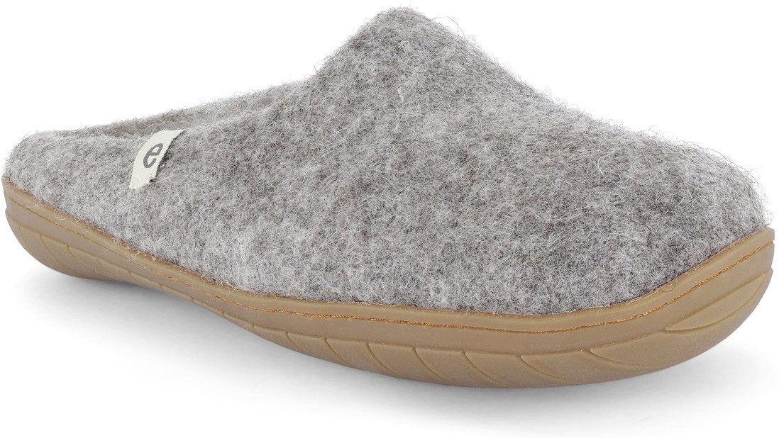 Unisex Filzpantoffel mit Kautschuksohle Pantoffel