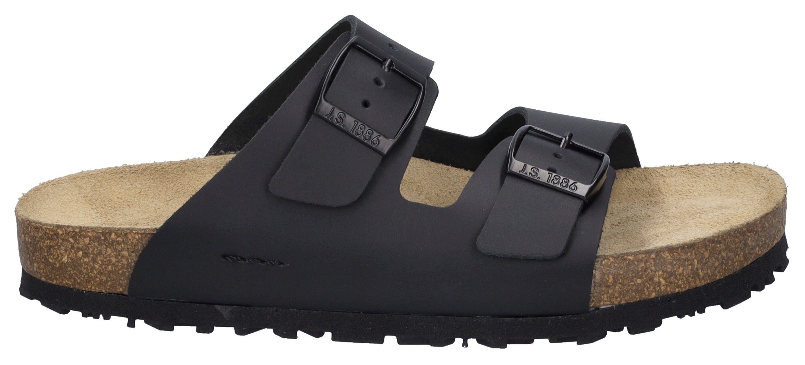 Josef Seibel Hermine 01 Pantolette, Plateau Sandale, Sommerschuh, Hausschuh mit komfortablem Fußbett