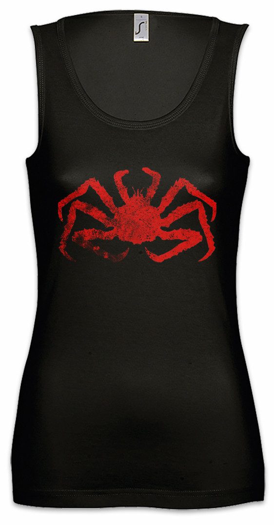 Tanktop King Crab Ärmelloses Damen T-Shirt Königskrabbe Krabbe Krebs Crayfish
