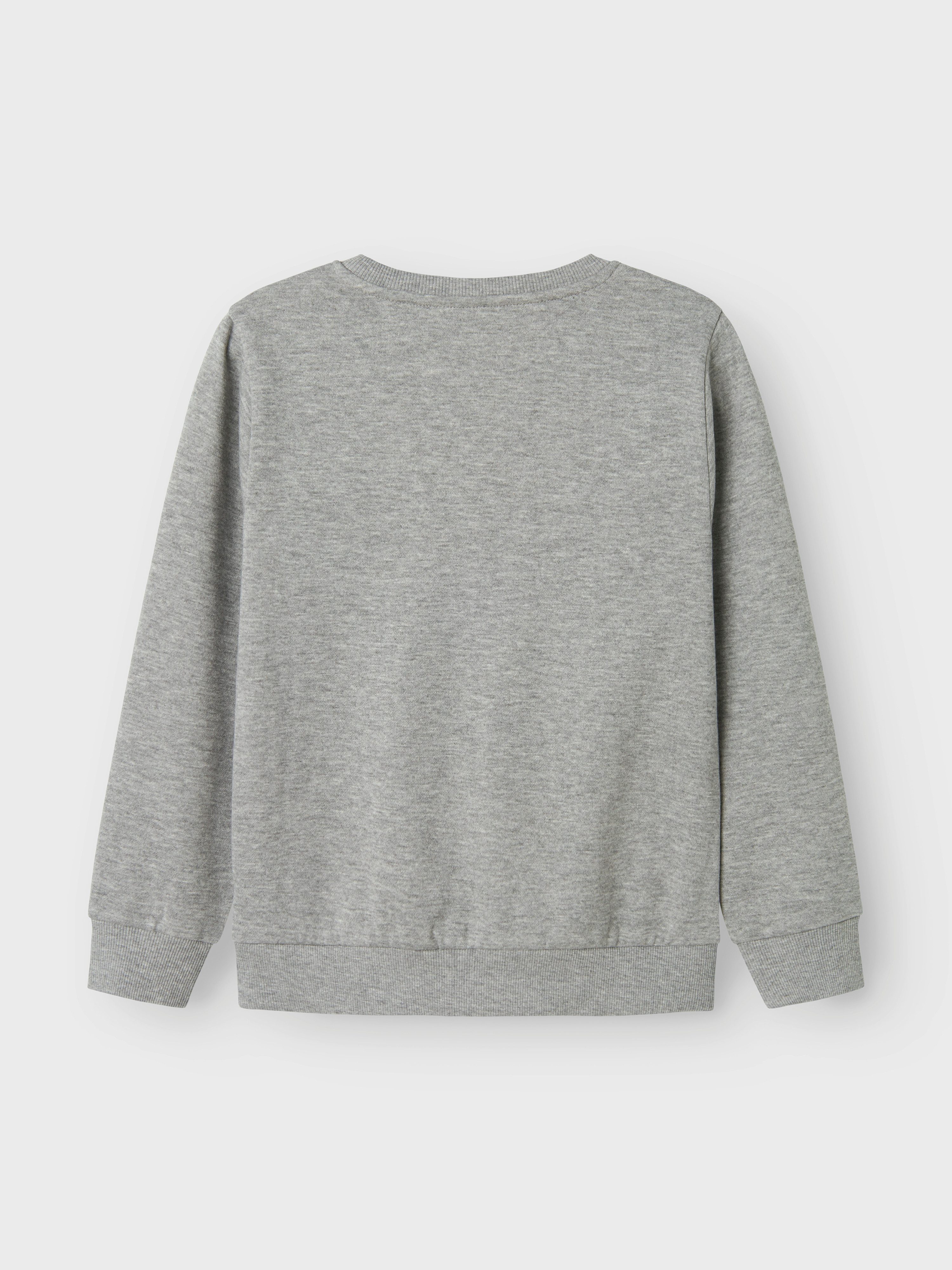 Name It Sweatshirt NKMVIMO für Jungen mit Bündchen und klassischer Form unifarben, casual, regular fit, Baumwollmischung, Rundhals – Bild 4 von 5