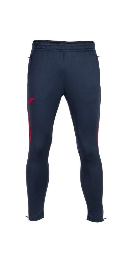 Joma Trainingshose Championship VII (100% Polyester) lang marineblau/rot Herren