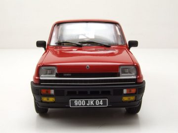 Norev Modellauto Renault 5 Alpine Turbo R5 1982 rot Modellauto 1:18 Norev, Maßstab 1:18