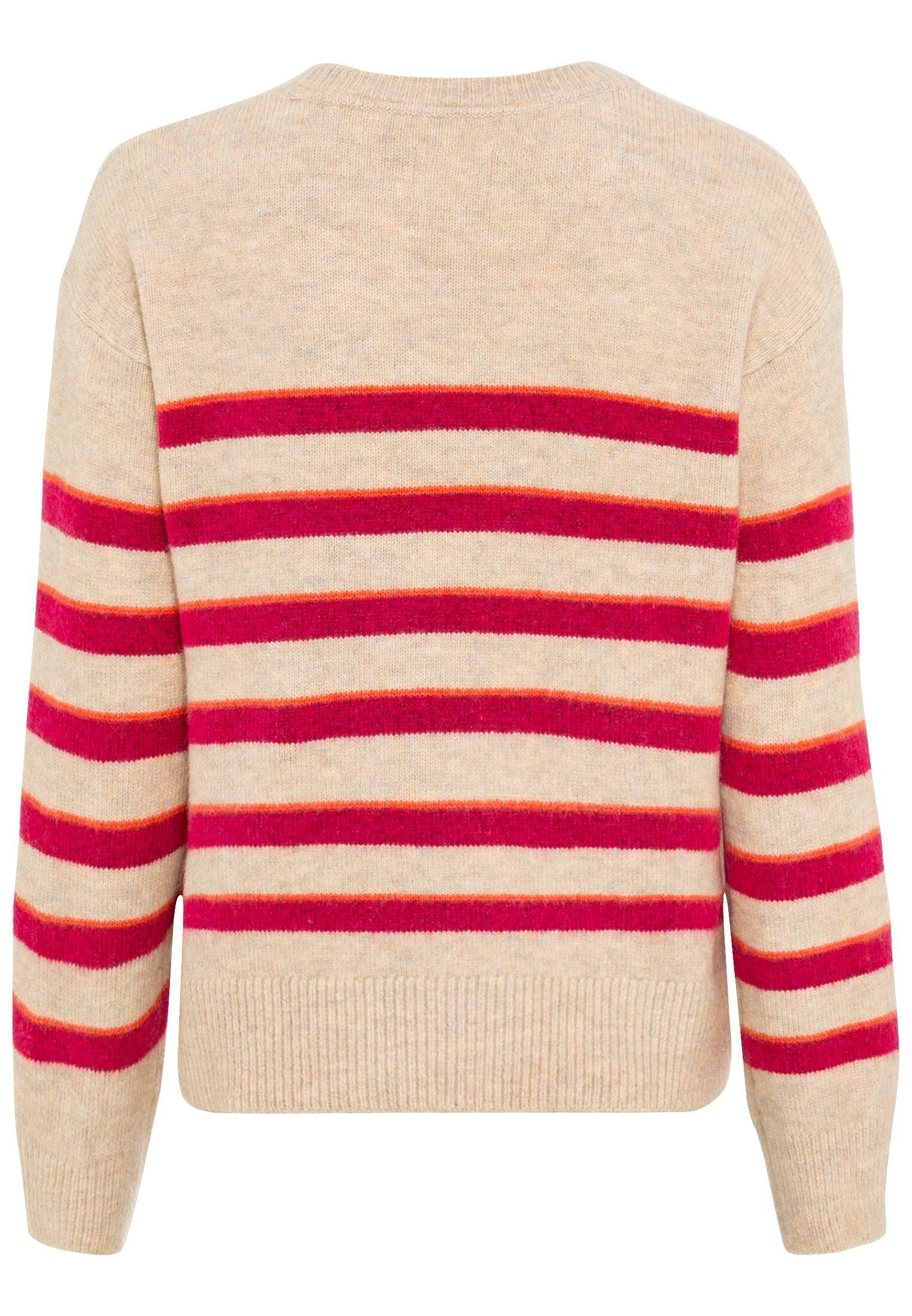 camel active Strickpullover Strickpullover im Streifenmuster günstig online kaufen