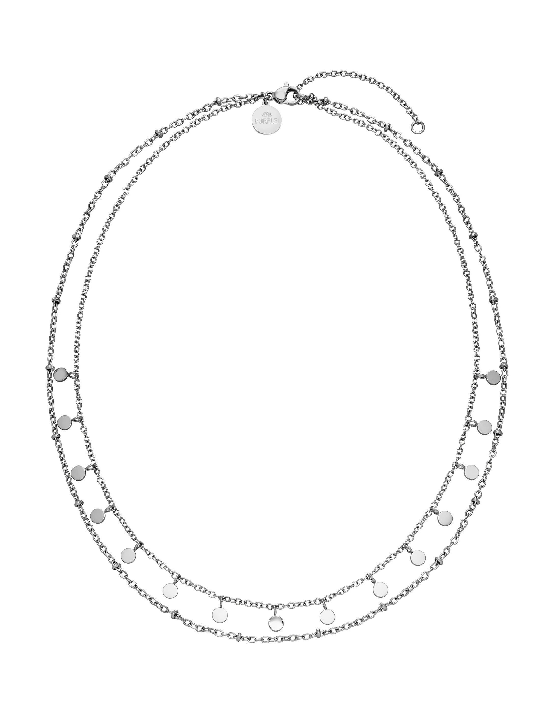 Purelei Kette mit Anhänger Plain (Kette mit Anhänger, 1-tlg) günstig online kaufen