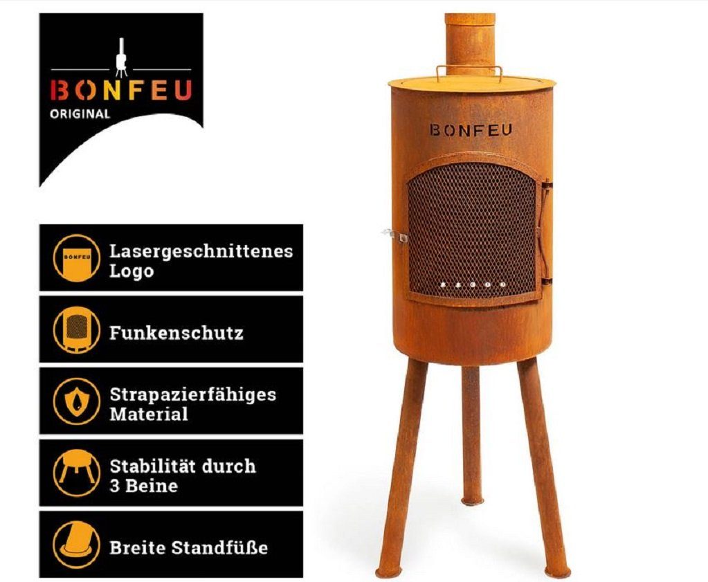 BonFeu Feuerkorb Bongiano SP Terrassenofen, steht günstig online kaufen