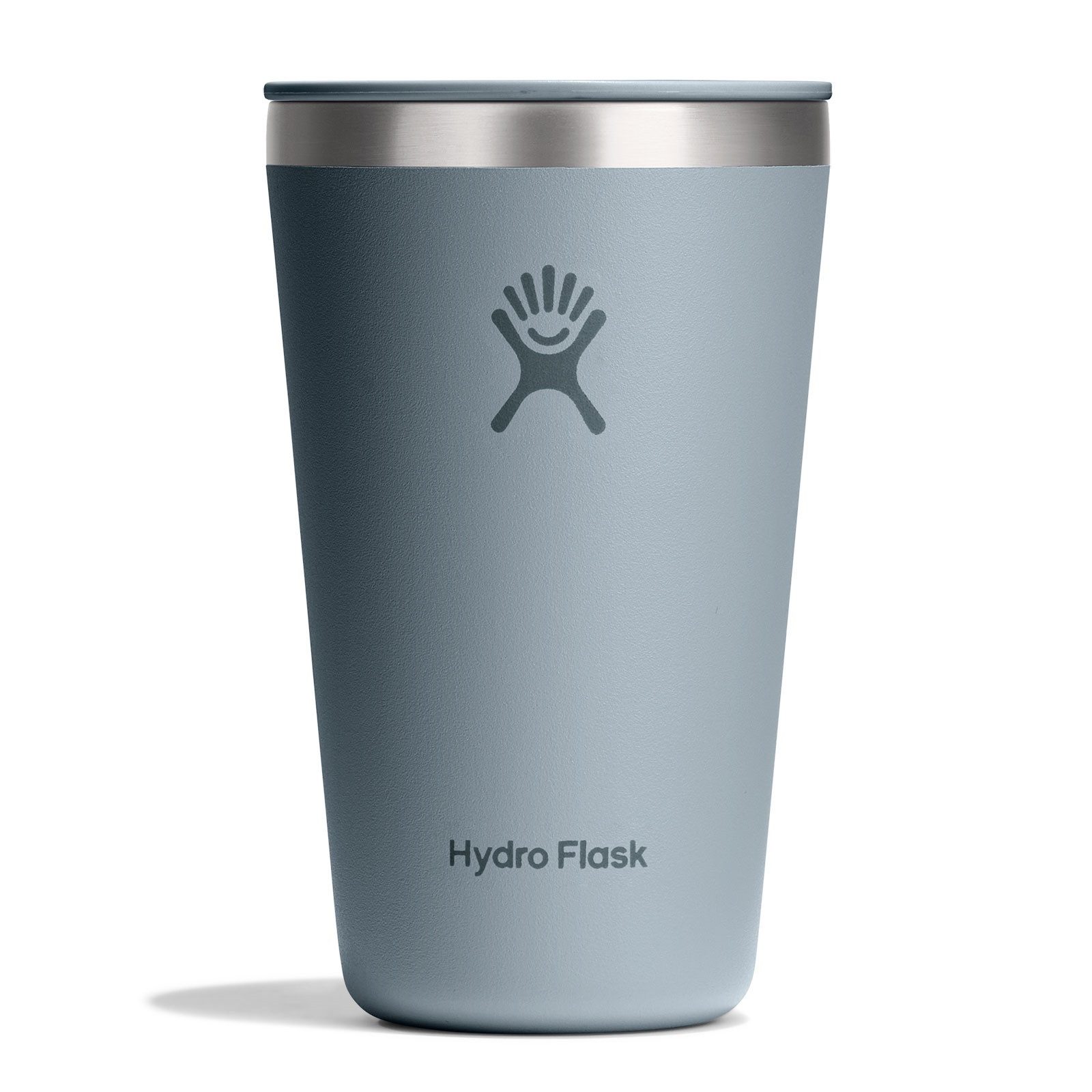 Hydro Flask Thermobecher 16 OZ All Around Tumbler Press-In Lid, 473 ml, 1-tlg., Edelstahl, Kompatibel mit Trinkhalmdeckel und verschließbaren Eindrückdeckel