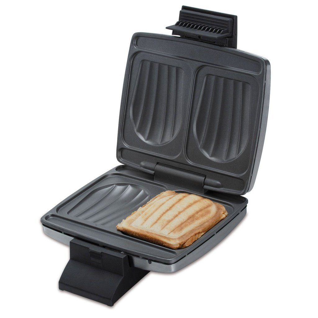 Cloer Sandwichmaker Sandwichmaker 6235 schwarz/silber
