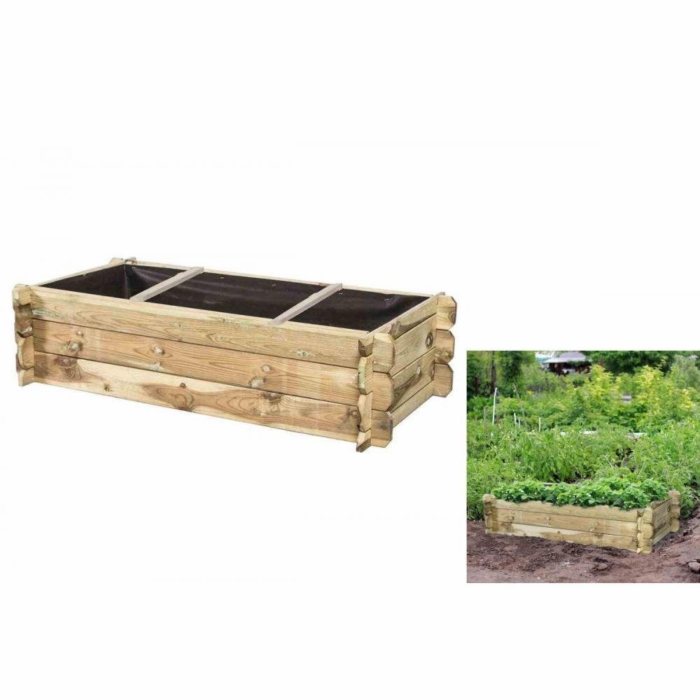 Hochbeet SIENA GARDEN Hochbeet Tom 120x60x30 cm