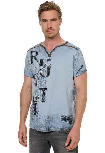 Rusty Neal T-Shirt im Used-Look