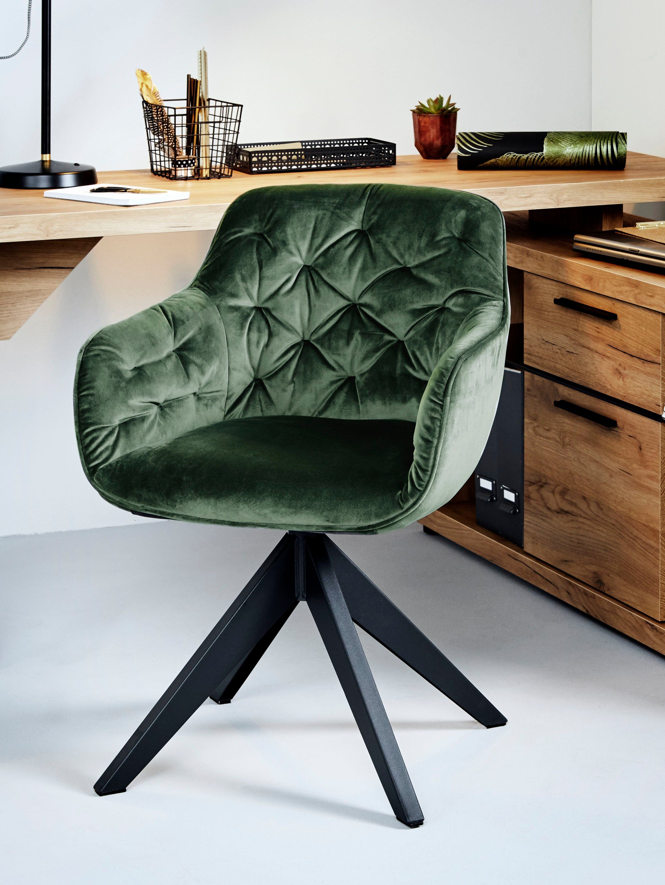 Jahnke Esszimmerstuhl »KENSINGTON TWISTLOCK ESSZIMMERSTUHL« (Set, 1