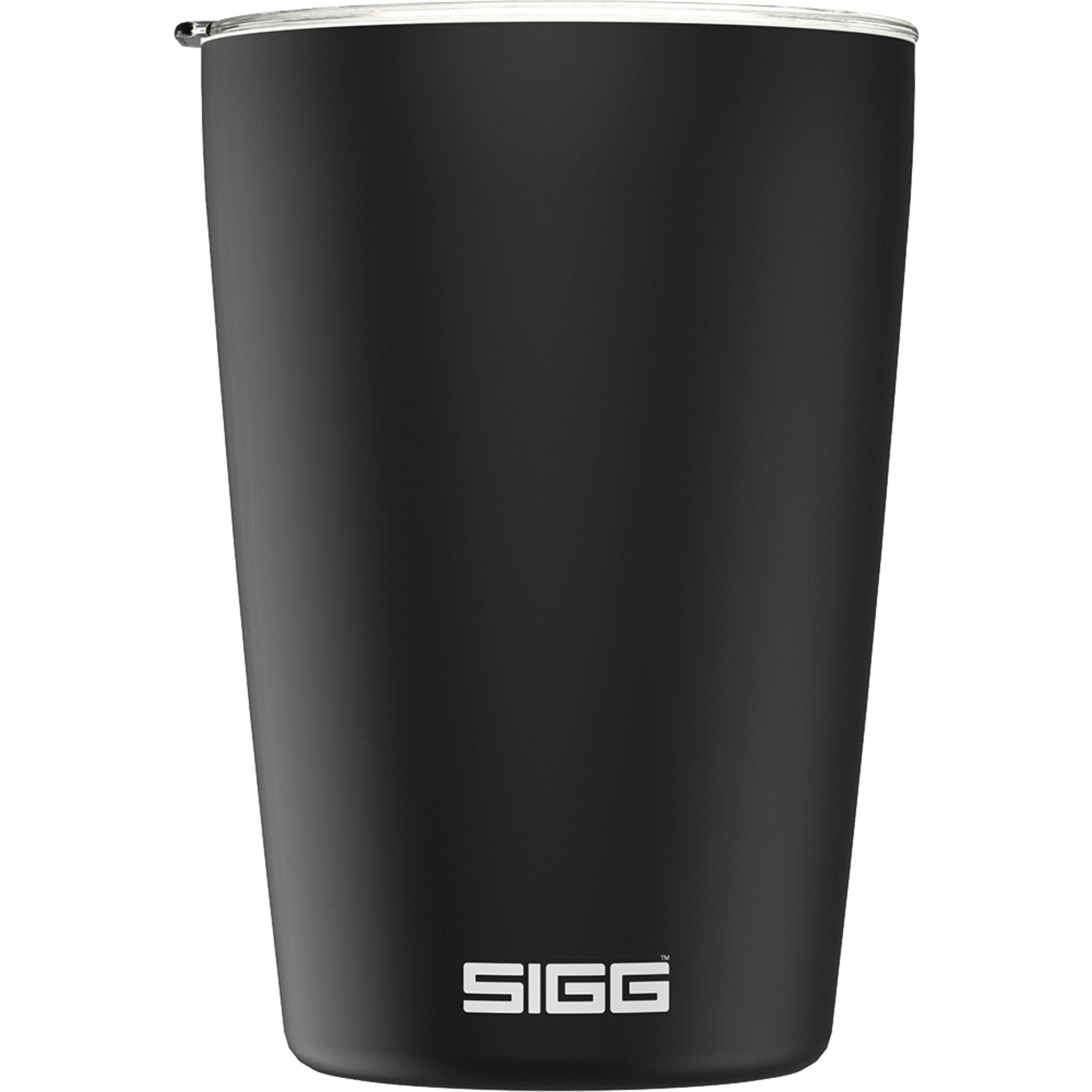 Sigg Geschirr-Set SIGG Kaffeebecher NESO Pure Ceram Black 0,3L, Edelstahl