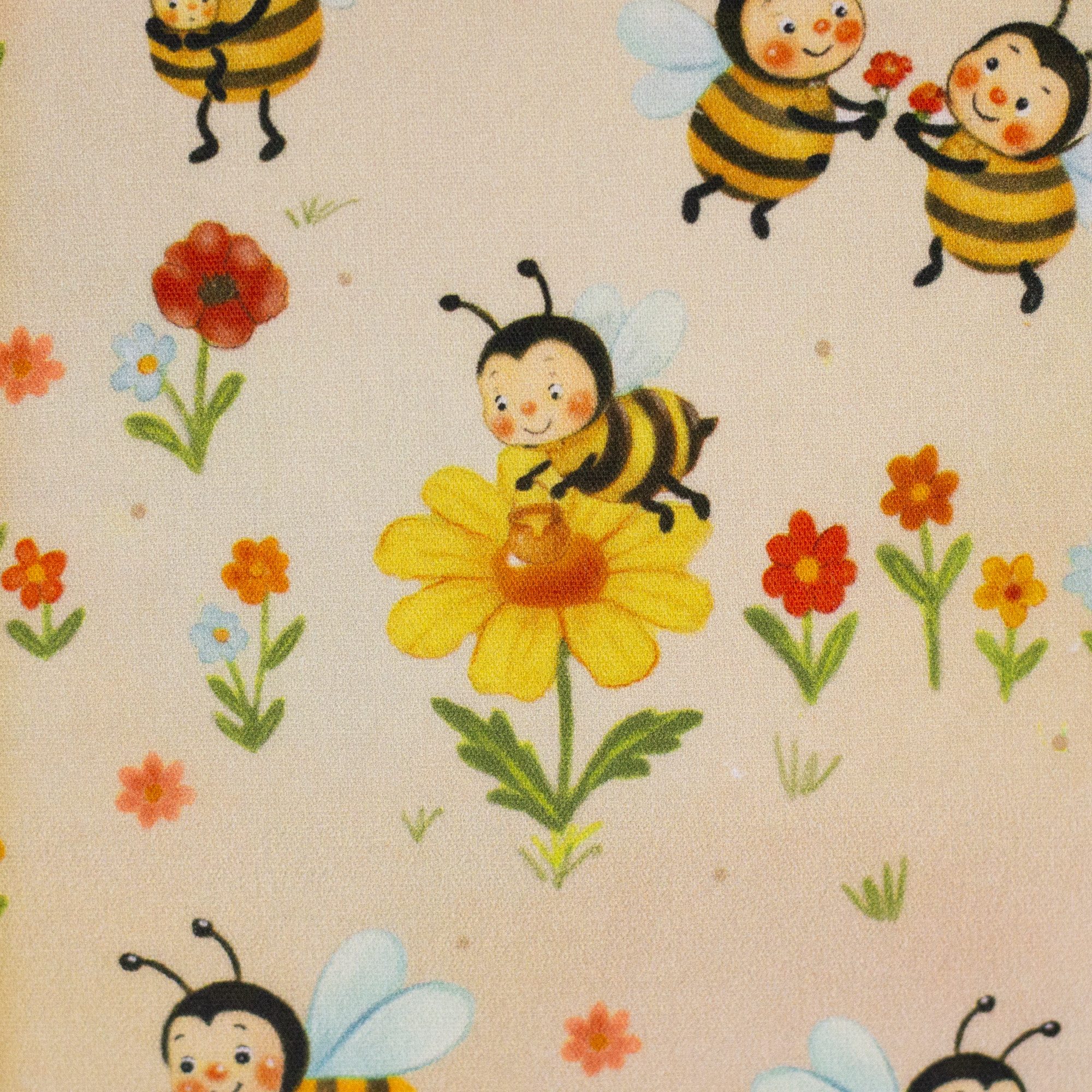 MAGAM-Stoffe Stoff "Jolie", Kinder Baumwollstoff ÖKO-TEX Meterware ab 50cm