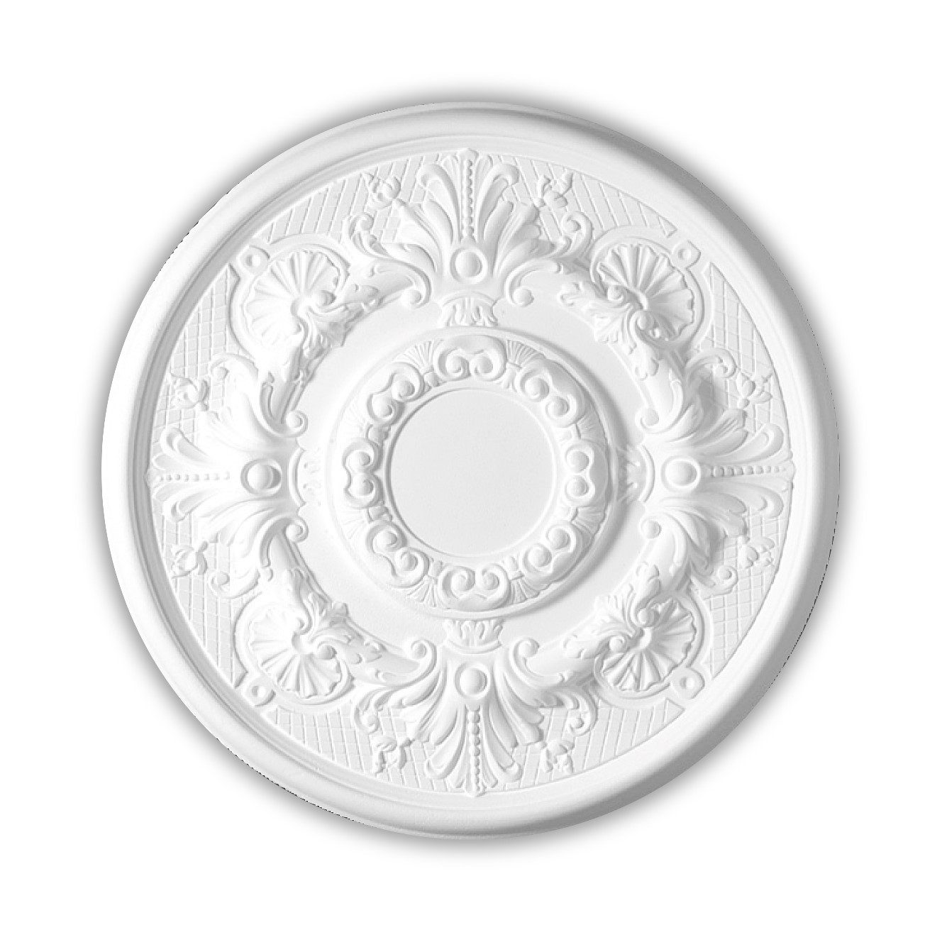 Homestar Decken-Rosette "Ira" Ø = 53 cm, perfekte Akzente für Ihre Wohnräume