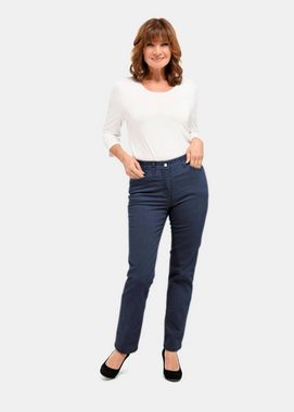 GOLDNER Bequeme Jeans Kurzgröße: Klassische Jeanshose Carla