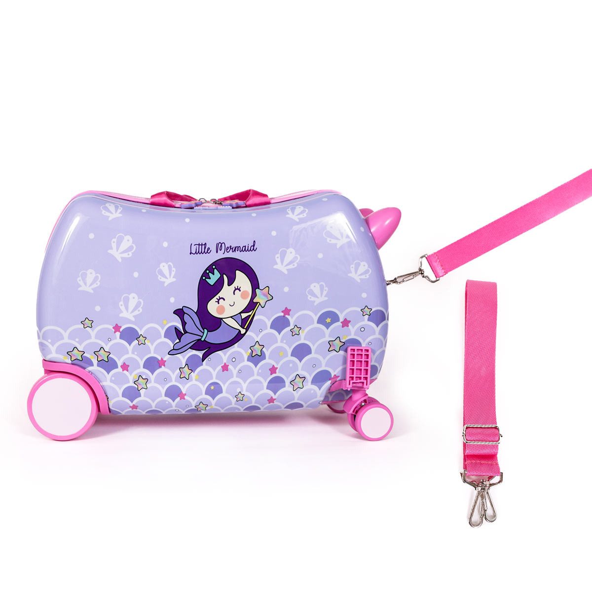 MILK&MOO Handgepäck-Trolley MILK & MOO 21 l Rucksack,Kinderkoffer – Robust & geräumig