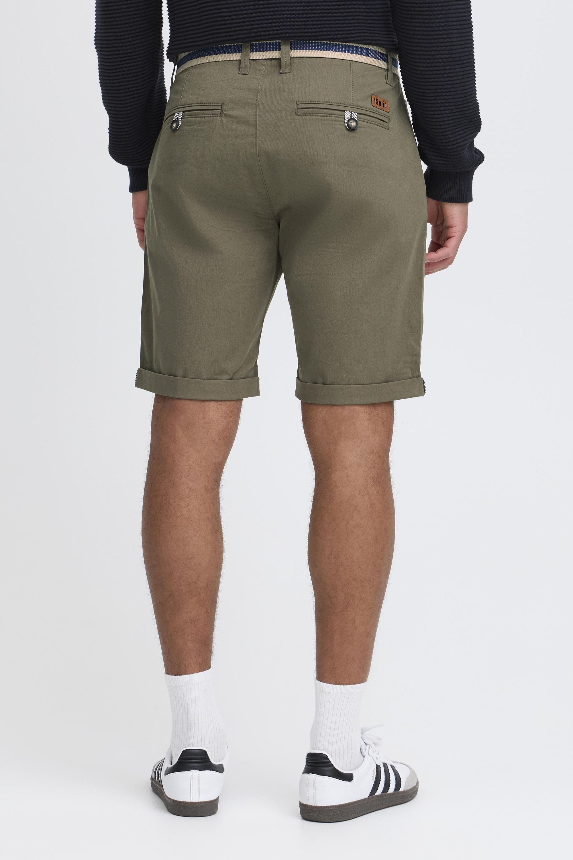 !Solid Chinoshorts SDMonty Kurze Hose mit Gürtel