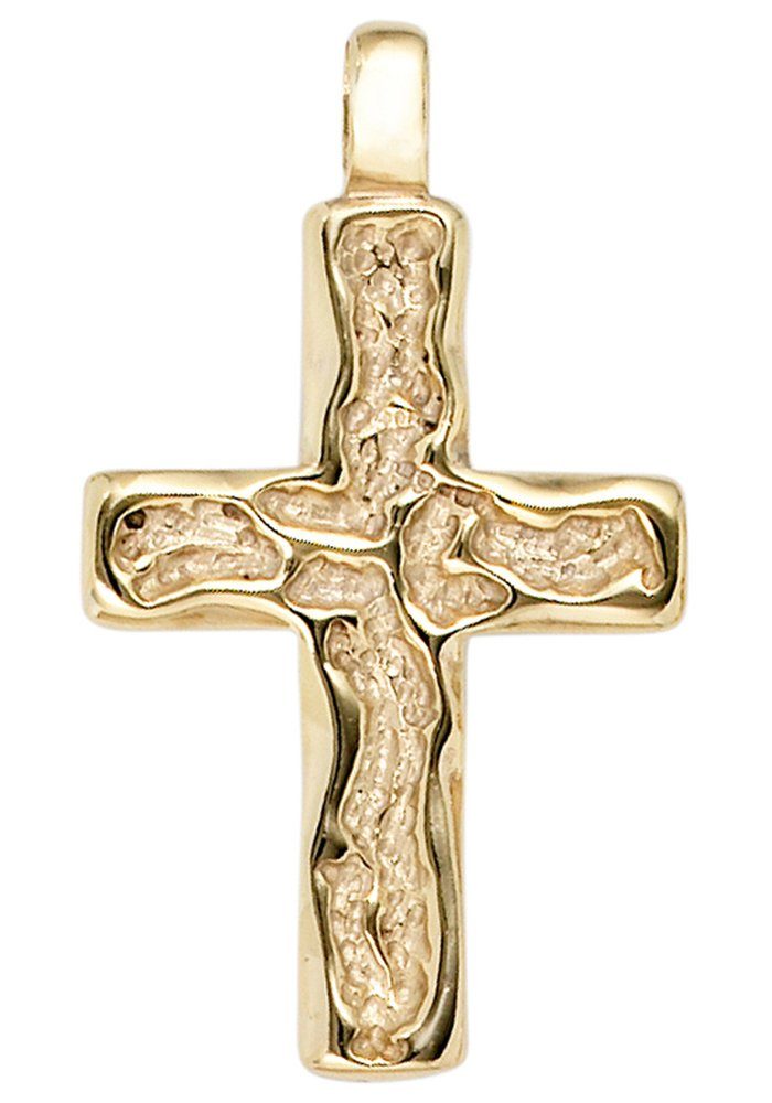 Bild von JOBO Kreuzanhänger Anhänger Kreuz, 585 Gold