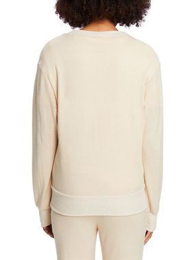 Esprit Strickjacke Gestrickter Loungewear-Cardigan (1-tlg)