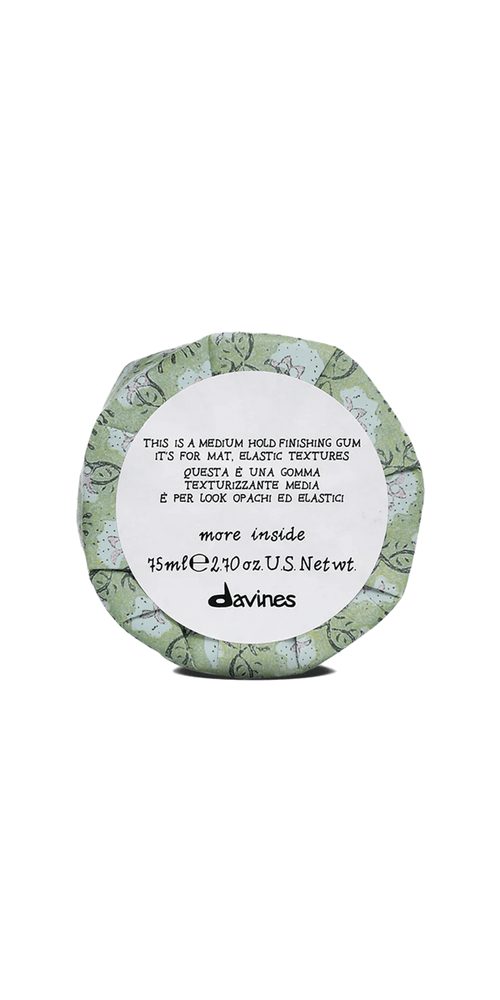 Davines Haarpomade Davines More Inside This Is A Medium Hold Finishing Gum 75ml
