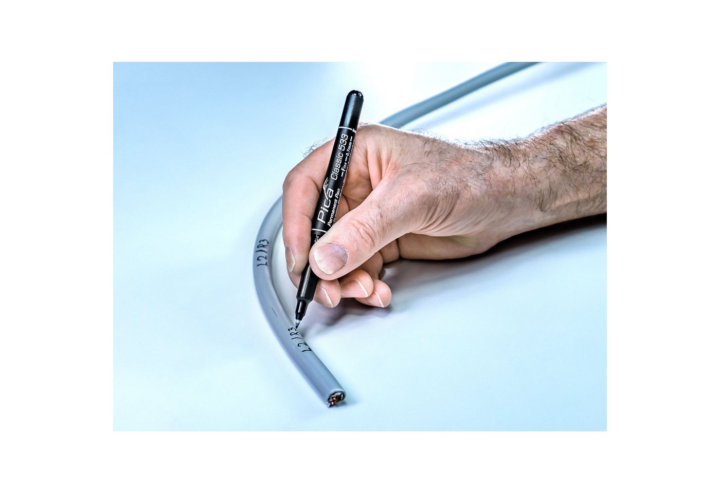 Thumbnail - Pica Permanentmarker PICA Classic Permanent Pen 4er Set, 534/04